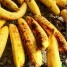 plantains grillé à vendre